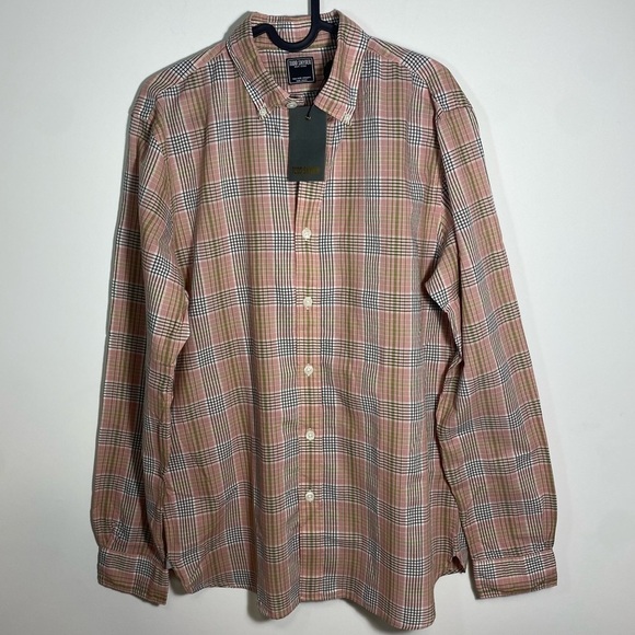 Todd Snyder Other - NWT Todd Snyder men’s Pink Plaid Button Down Shirt size Medium